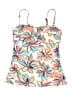 Croft & Barrow Floral Ivory Swimsuit Top Size 10 - photo 1