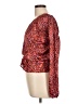 Heartloom 100% Polyester Red 3/4 Sleeve Blouse Size L - photo 5