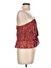 Heartloom 100% Polyester Red 3/4 Sleeve Blouse Size L - photo 4