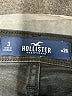 Hollister Black Denim Shorts Size 3 - photo 3