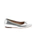 Frankie4 Metallic Silver Flats Size 9 - photo 1