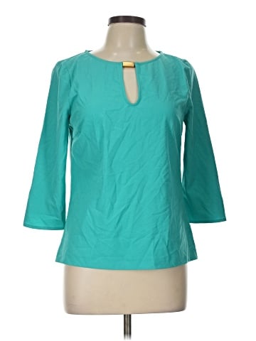 Zara Basic 3/4 Sleeve Top (view 1)