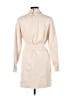 Missguided 100% Polyester Ivory Trenchcoat Size 10 - photo 2
