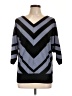 PREMISE Black 3/4 Sleeve Top Size L - photo 1