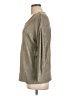 Nic + Zoe Metallic Silver Pullover Sweater Size L - photo 5