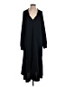 Tibi 100% Polyester Black Casual Dress Size 2 - photo 1