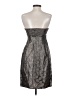 Moulinette Soeurs Metallic Silver Cocktail Dress Size 4 - photo 2