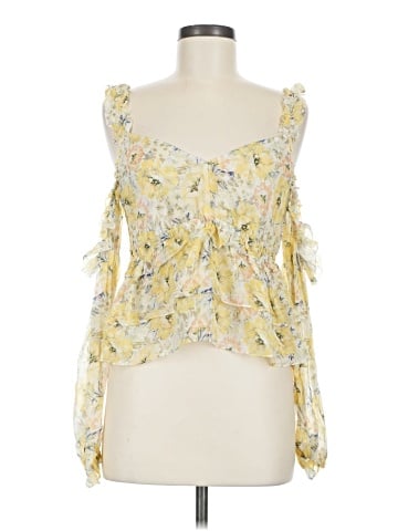 Intermix Sleeveless Silk Top (view 1)