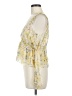 Intermix 100% Silk Yellow Sleeveless Silk Top Size 6 - photo 5