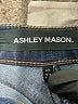 Ashley Mason Solid Blue Jeans Size 27 waist - photo 7