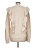 Skies Are Blue Ivory Turtleneck Sweater Size L - photo 2