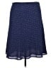 Talbots 100% Polyester Hearts Blue Casual Skirt Size 16 - photo 1