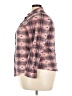 Passport 100% Polyester Plaid Pink Long Sleeve Blouse Size 3X - photo 5