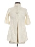 JJ Basics 100% Acrylic Ivory Cardigan Size M - photo 1