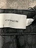 Coach 100% Cotton Chevron-herringbone Black Shorts Size 34 waist - photo 3