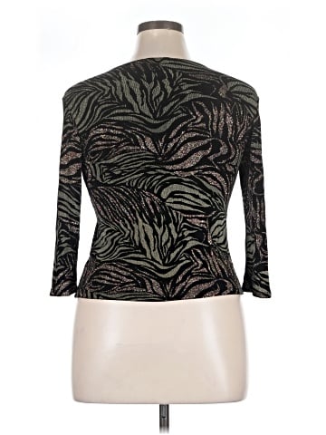 Brittany Black 3/4 Sleeve Top (view 2)