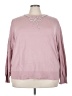 Liz Claiborne Pink Pullover Sweater Size 3X - photo 1