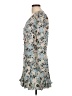Veronica Beard 100% Silk Paisley Blue Casual Dress Size 12 - photo 5