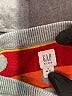 Gap Kids 100% Cotton Polka Dots Gray Pullover Sweater Size 6 - 7 - photo 3