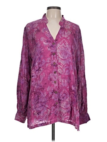 Soft Surroundings Long Sleeve Blouse (view 1)