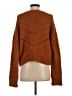 Unsubscribed 100% Cotton Chevron-herringbone Brown Pullover Sweater Size S - photo 2