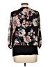 Apt. 9 100% Polyester Black 3/4 Sleeve Blouse Size L - photo 2