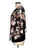 Apt. 9 100% Polyester Black 3/4 Sleeve Blouse Size L - photo 5