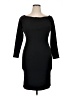Eliza J Solid Black Cocktail Dress Size 10 - photo 1