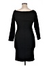 Eliza J Solid Black Cocktail Dress Size 10 - photo 2