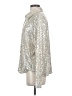 Sanctuary Metallic Silver Long Sleeve Blouse Size S - photo 5