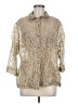 White Stag Tan 3/4 Sleeve Blouse Size M (estimated) - photo 1