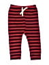 Baby Gap 100% Cotton Stripes Red Casual Pants Size 18-24 mo - photo 1