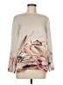 Escada Tan Long Sleeve Blouse Size EU 40 / US 10 - photo 1