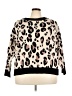 Evri Animal Print Ivory Pullover Sweater Size 3X - photo 1