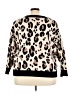 Evri Animal Print Ivory Pullover Sweater Size 3X - photo 2