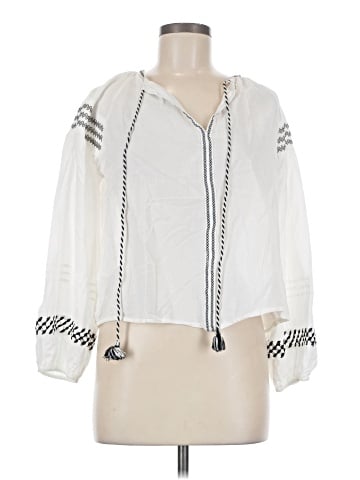 MNG 3/4 Sleeve Blouse (view 1)