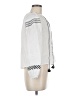 MNG 100% Cotton White 3/4 Sleeve Blouse Size 6 - photo 4