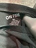 ON FIRE 100% Cotton Black Short Sleeve Turtleneck Size XL - photo 7
