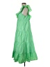 J.Crew 100% Polyester Green Casual Dress Size 6 - photo 5