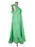 J.Crew 100% Polyester Green Casual Dress Size 6 - photo 4