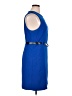 MICHAEL Michael Kors Solid Blue Casual Dress Size 16 - photo 4