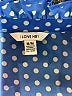 I Love H81 100% Polyester Blue Sleeveless Blouse Size M - photo 7