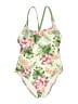 Hurley Tropical Green One Piece Swimsuit Size L (estimated) - photo 1