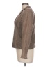 AKRIS 100% Viscose Tweed Brown Blazer Size 10 - photo 5