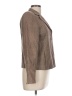 AKRIS 100% Viscose Tweed Brown Blazer Size 10 - photo 4