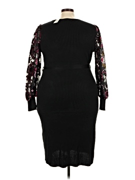 cato cocktail dresses Petite Spice Floral Bubble Hem Dress