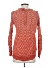 Moth 100% Cotton Polka Dots Orange Pullover Sweater Size XS - photo 2