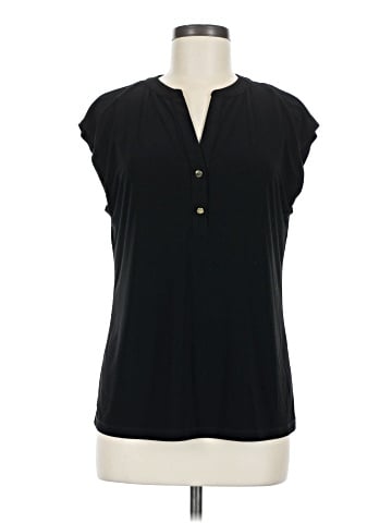 Anne Klein Short Sleeve Blouse (view 1)