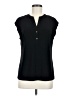 Anne Klein Black Short Sleeve Blouse Size M - photo 1