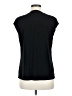 Anne Klein Black Short Sleeve Blouse Size M - photo 2
